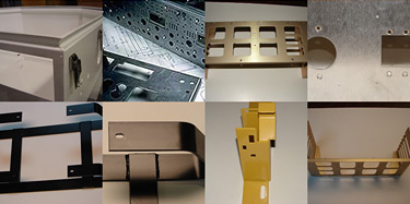 Examples of fabricated parts and components